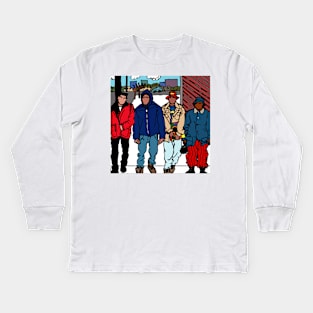 Who Got the Juice ? Kids Long Sleeve T-Shirt